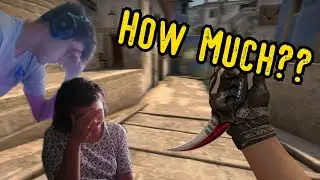 MOM TRIES TO GUESS CSGO SKIN PRICES