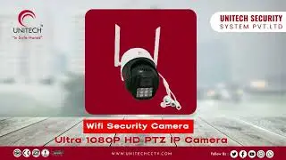 Unitech Wifi Outdoor Speed Dome ptz Wireless Wifi Security Camera.   #camera #cctvcamera #cctv #like