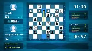 Pickering (Goldsmith) Defense: Rvlado - HappyHappyTime : 0-1 (By ChessFriends.com)