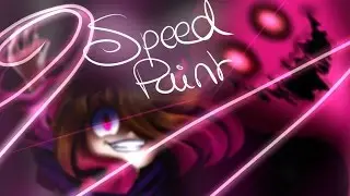 [Speed Paint !] Glitchtale :  La Bete Noire