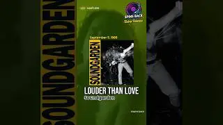 Retro Release: Soundgarden &ndash; Louder Than Love | 36th Anniversary Today #Soundgarden #Grunge #Rock