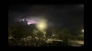 36+ minutes of endless intra and cloud to ground lightning strikes from massive thunderstorm complex