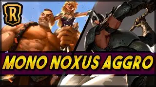 New Championless Noxus Aggro Deck | Season of Fortune | LoR Game | Legends of Runeterra