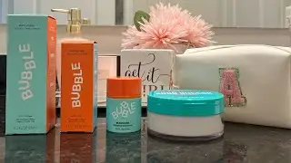 My Bubble Skincare Routine🌸🫧✨ | Self -care for glowy skin!