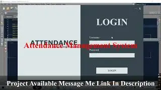 Student Attendance Management System in Java