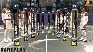NBA 2K25 | Blacktop Five Vs Five | PS5 Ultra 4K HD Gameplay