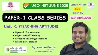 UGC NET Paper 1 
