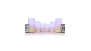Jeffrey Banks 6piece Flameless ColorChanging LED Candles