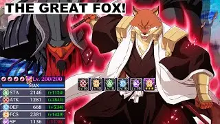 THE GREAT FOX OF BBS! MAX TR T20 SAJIN (KARAKURA BATTLE VERSION) | BLEACH BRAVE SOULS