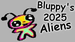 Bluppy's 2025 Alien Doodles