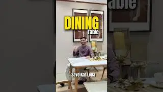 Dining table l Dining table design l Dining room l Furniture makeover #diningtable by Houmeindia