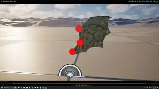 rigging a wing in unreal engine - part2 UE (tutorial with free script)