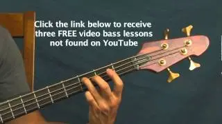 beginner bass guitar song lesson panic switch silversun pickups