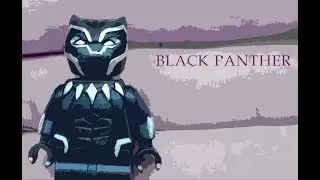 Black Panther;LEGO AVENGERS INIFITY WAR MINIFIGURES CUSTOM