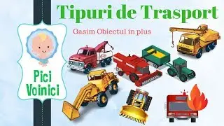 Tipuri de Transport 🚓 🚒 🛦 Dezvoltam Atentia Mijloace de Transport dupa categorii 1 in PLUS