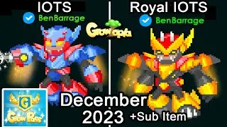 Growtopia | Royal Beastformer + Beastformer + Sub Item (December 2023 IOTS)