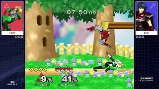 Beginner Beatdown 62 - Croc (Sheik) Vs. Kiwi (Marth) SSBM