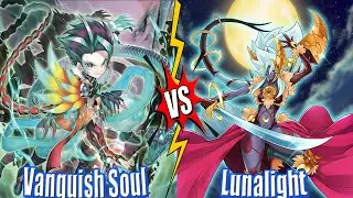 Vanquish Soul K9 vs Lunalight & Crystron K9 vs Vanquish Soul Rescue ACE - New Banlist Yu-Gi-Oh!