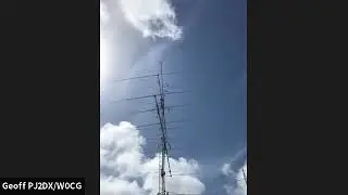 Geoff takes us on a live tour of PJ2T contesting station