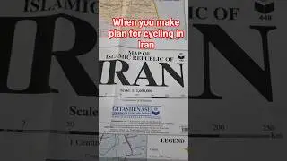 When you make plan for cycling in Iran!