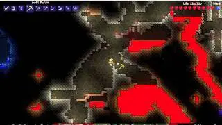 The UNDERWORLD in Terraria and The Dreaded Fire Imp! [Fire Imps hate me]