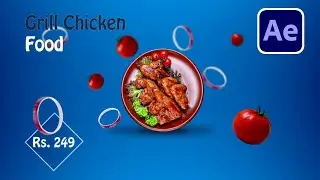 Food Menu Promo In After Effects | After Effects Tutorial | Apphotography