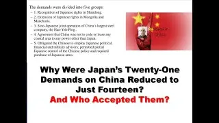 What Were Japan&rsquo;s Twenty One Demands on China?