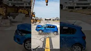 #CraneDropTest #MachineDestruction #RealCrashTest #ImpactTest #MachineTesting #HeavyMachinery