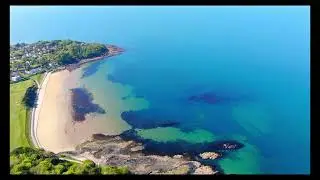 Flying over Northern Ireland 4k || Relaxing Ambient Classical Music || Best Drone Video ASMR