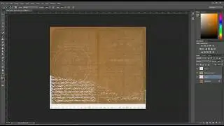 Enhancing Watermark Images: A Photoshop Method (Tissandier, Step 1 of 2)