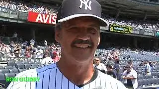 RON GUIDRY remembers what  was like having BILLY MARTIN return on OLD TIMERS DAY IN YANKEES STADIUM