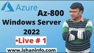 Live az 800 #1 l windows server 2022 l about course & certification