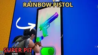 SECRET SUPER PIT UNC Fortnite Creative &ndash; How to Get the Rainbow pistol (Full Tutorial & Map Guide)