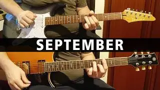 Earth, Wind & Fire - September guitar cover