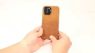 Mason iPhone 13 Series Leather Snap On Case by BlackBrook Case