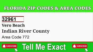 Vero Beach ZIP Code and Area Code