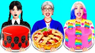 Me vs Grandma Cooking Challenge | Funny Food Recipes