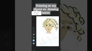 《Drawing on phone vs. drawing tablet... Which is better?》☆IDKOC☆ #art #drawing #artist #digitalart