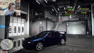 Xqc new customize car | GTA 5 Nopixel RP | XQC