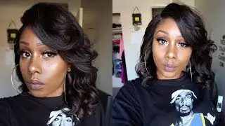 This Bob is Bang'n 😍 Freetress Equal L Part WINK BLOSSOM | Samsbeauty.com