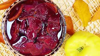 How To Make Quince Jam ın Ruby Color | Quince Jam Recipe | Morabaye Beh