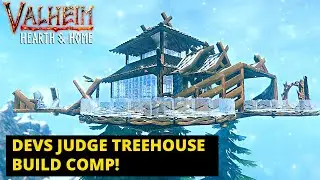 Valheim Developers Judge Treehouse Build Comp!