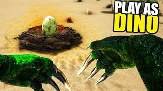IM A BEAST.. First Person Play AS Dino Update - Ark Survival Evolved