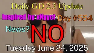 [⚠️  Important News ⚠️] Day 554: Daily Geometry Dash 2.3 News Update