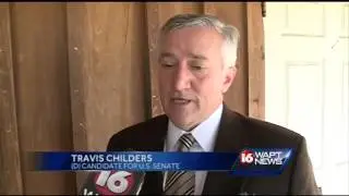 Thad Cochran campaigns in Jackson
