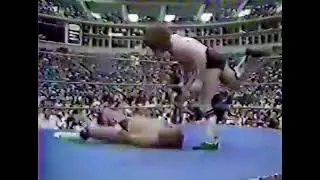 Bruiser Brody vs. Terry Gordy (barbed wire match)