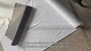 Flame Retardant Fabric Eco-Friendly Felt Rolls Adhesive Backed Felt Roll Made In China Factory,