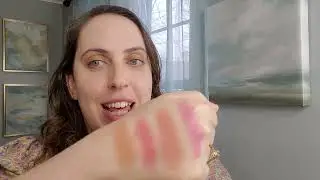 MAC Glow Plash Blush Comparisons So Natural, Blush, Please, Heat Index, Rosy Does It!