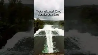 Bhandardara Dam is full, Gates Open. #dam #bhandardara #trending #hillstation