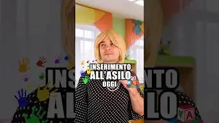 L'inserimento all'asilo:Passato vs Presente 👶